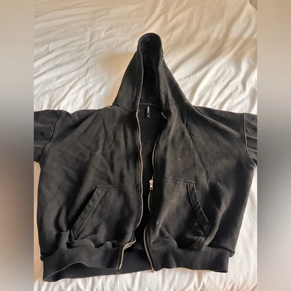 Adanola Oversized Full Zip Hoodie - Picture 3 of 5